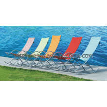 Outdoor Patio Beach Garden Model Textilene Lounger